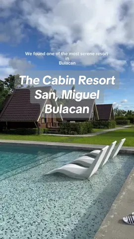 We found one of the most serene resort in Bulacan, an excellent place for a relaxing getaway.🍃🧘🏻 Location wise very good and close to metro manila.🚙🚗 Kaya save this video for your next discoveries!👌🏼 #foodietok #tiktokeatsph #tiktoktravel #bulacan  #affordableresort #staycationph #resortph #traveltok #traveltokph #bulacanfinds #staycation #cabin #thecabinresort 