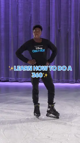 Our incredible skater, Romeo, is here to teach you the perfect 360.✨ Give it a try and don't forget to tag us in your videos! ⛸️ #GetOutAndSkate #NationalSkatingMonth 