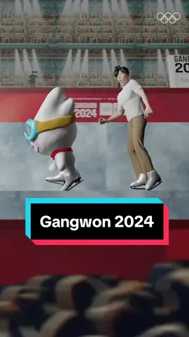 Moongcho really knows how to bring the @Olympics to you! #gangwon2024 