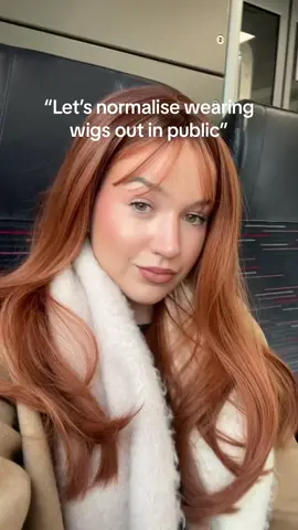 Some people have to wear a wig because of health conditions or as an option of versatility for women to change up their style. This was my first time wearing a wig out in public and honestly I felt a bit insecure at first but I also had this confidence , wearing the wig made me feel like a completely different person. I have had many hair colours before and I love the fact that wearing a wig is so easy and it cuts out the cost or getting your hair done. I want to wear more out now!! @JBextension  #wig #versatility #style #girlsnight #gingerspice #fypシ 