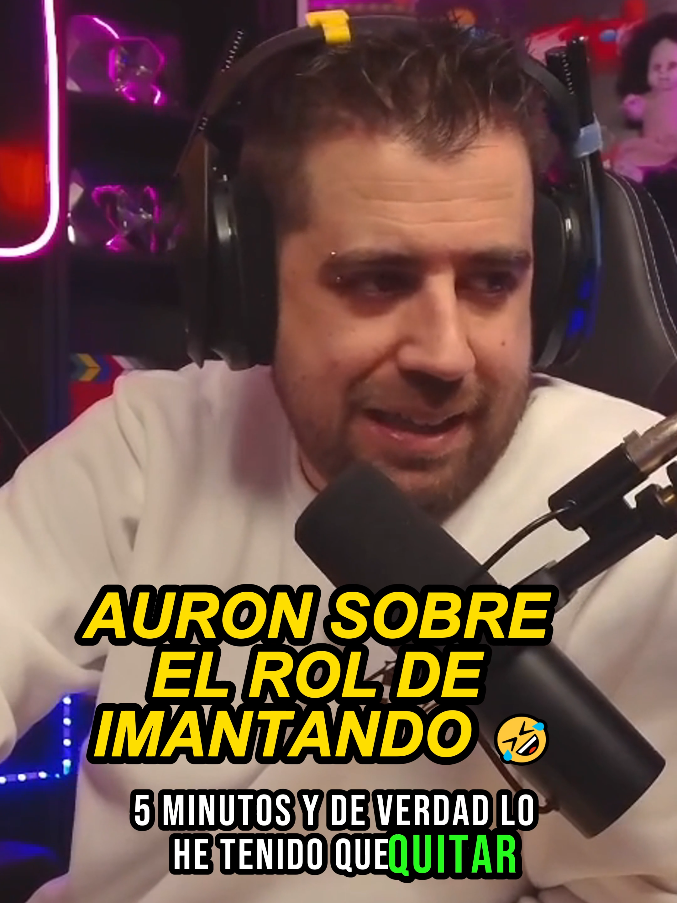 Auron sobre el rol de Imantando 🤣 #auronplay #imantado #spainrp #rol #viral #parati #fyp #humor #risa #sestrada11