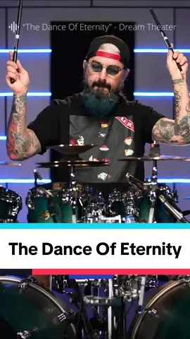The Dance Of Eternity🤯 #drumeo #drums #drummer #drumming #mikeportnoy #dreamtheater #brandontoews #metal #prog #progmetal #drumtok #music 