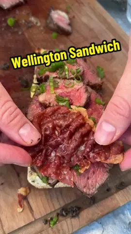 Beef Wellington Sandwich 🥩 Inspired by my homie @salt hank 🤝