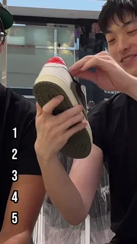 blindly ranking our stores' shoes 🙈👟 #toronto #sneakers #sneakerhead #nike #sneakertok #hypebeast #hypebae #fyp 