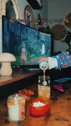 Palworld: Everyone is playing it, even my hubby. Is it cozy or os it stressful? Let me know what you think #cozygamer #cozygamergirl #cozydesksetup #GamingSetup #cozyvibes #cozytok #fyp #Lifestyle #cozygames #palworld #palworldgame #ghiblistudios #studioghibli #howlsmovingcastle #kikisdeliveryservice #DisneyDreamlightValley #dreamlightvalley 