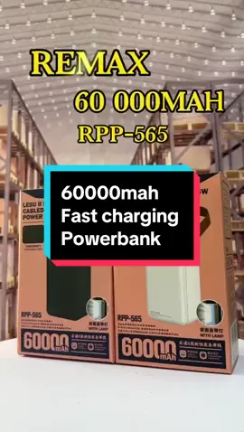 Remax rpp565 60000mah fast charging powerbank sesuai untuk travel #fastcharging #remax#powerbank#60000mahpowerbank #camping 