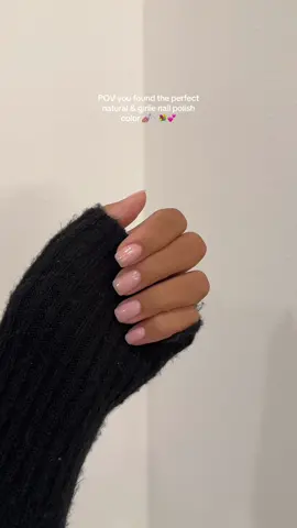 One coat gel OPI put it in neutral and 2 coats gel OPI bubble bath #perfection #nailinspo #shortnails #squarenails #naturalnails #gelpolish #pinknails 