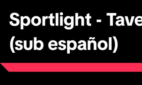 Sportlight - Tavenchi (sub español) #spotlight #subespañol #cancion #rolitas #letras #music #tavenchi #nostalgia 