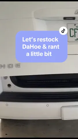 Let’s restock DaHoe and rant a lil bit😁 • #rant #cleaningtiktok #cleaningbusinessowner #clean #restock #cleaningsupplies #sepessolutions #fyp #cleanwithme #realtalk 