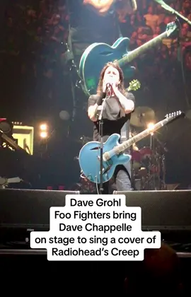 Imagine going to a Dave Grohl Foo Fighters concert and Dave Chappelle comes out and just starts singing Radiohead. #davegrohl #davechappelle #foofighters #radiohead #radioheadcreep #rockandroll #frontrow