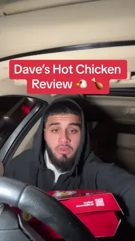Dave’s Hot Chicken Review 🐔 🍗 #fyp #daveshotchicken #foodreview #alkvsfood #chicken 