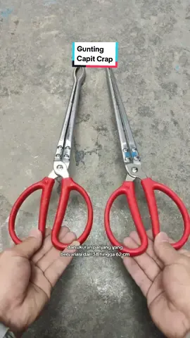 bapak kesulitan untuk menjepit barang? pakai gunting ini #gunting #guntingjepit #guntingcapit #pencapit #guntingcrap 