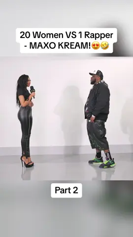 20 Women VS 1 Rapper - MAXO KREAM! 😍🤣 #foryou #foryoupage #smashorpass #blinddate #dating #fyp 