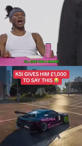 Ksi offered someone £1000 to say the end word and they did it 😂🤣 @KSI #he #is #too #rich #that #pays #people #to #say #the #N #word #fyp #viral #foryou 