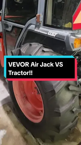 Replying to @hunterdarcy69 Great comment! Must keep trying heavier things! 😊 #fyp #foryou #VEVOR #air #jack #mechanic #auto #repair #tools 