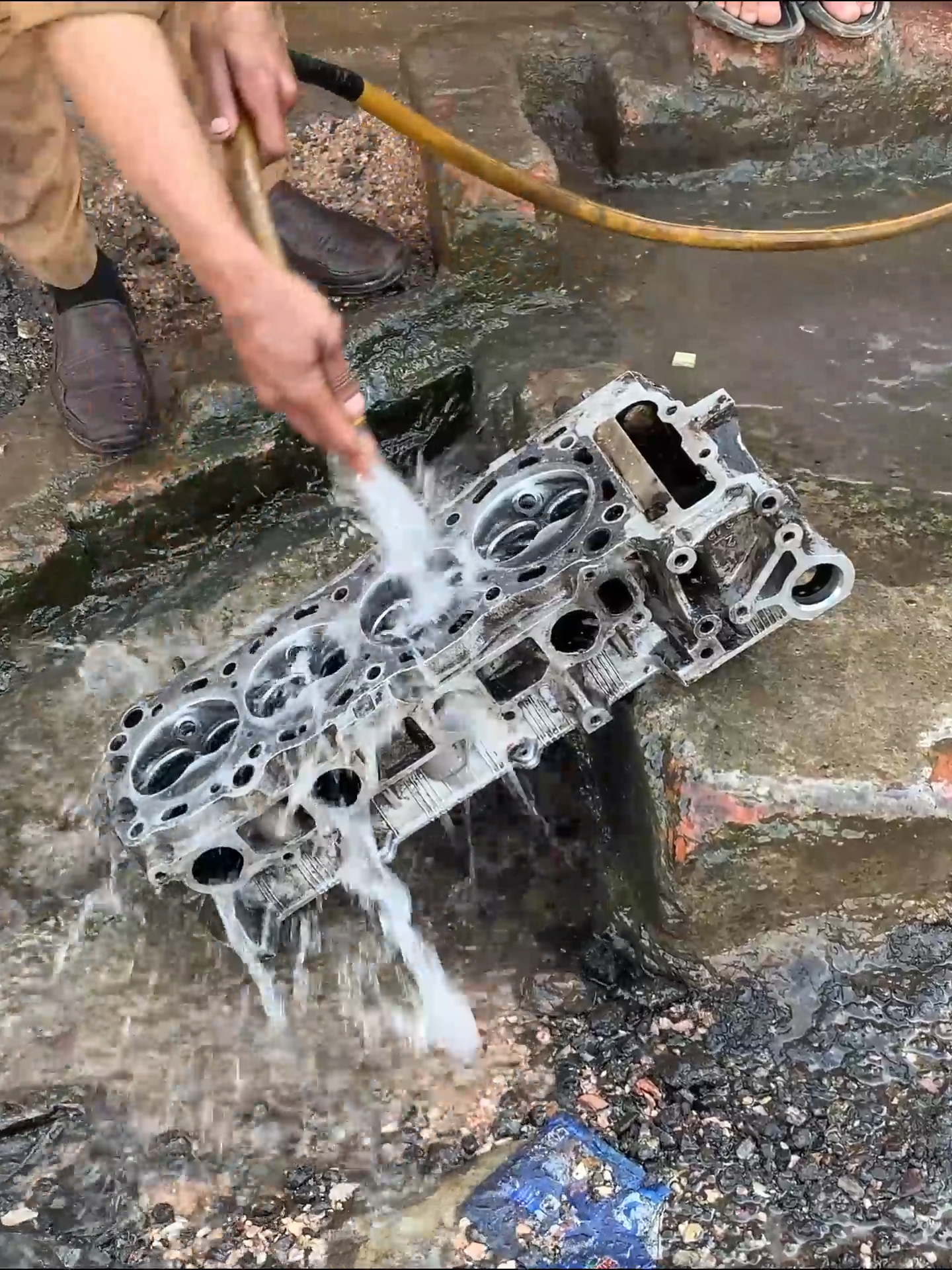 Restoration 16 Wall Engine & Completely Destroyed Engine Rebuilding. #foryour  #fyp  #foryoupagee  #fypシ゚viral  #tiktok