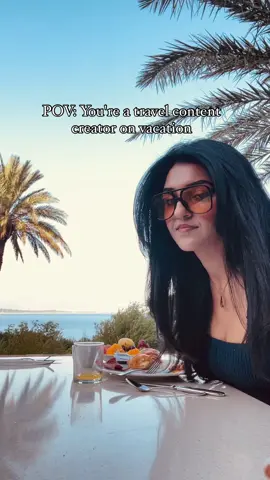 POV: youre a travel content creator trying to create content while on vacation . . . #travelmore #travelbetter #luxurytravel              #traveltiktok #pov #traveltok #travelblogger 