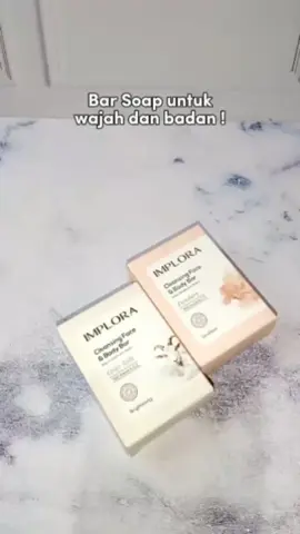 Produk terbaru dari @imploracosmetics  , Implora Face & Body Bar, buruan Cobain deh🥰#approvedbyme #kesegaransepanjanghari #implorafaceandbodybar