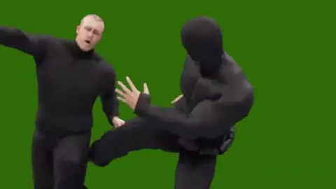 wild frenzy attack & dodge green screen ninja hits back#ninja #greenscreen #edit #action