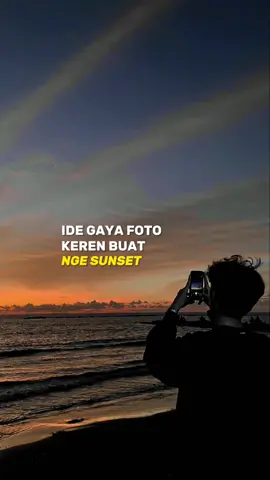 ide foto buat anak senja #idefoto #gayafoto #ideposefotoaesthetic 