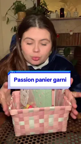 Ma passion pour les paniers garnis ne désemplit pas avec l'âge 👀 #giftideas #giftbox 