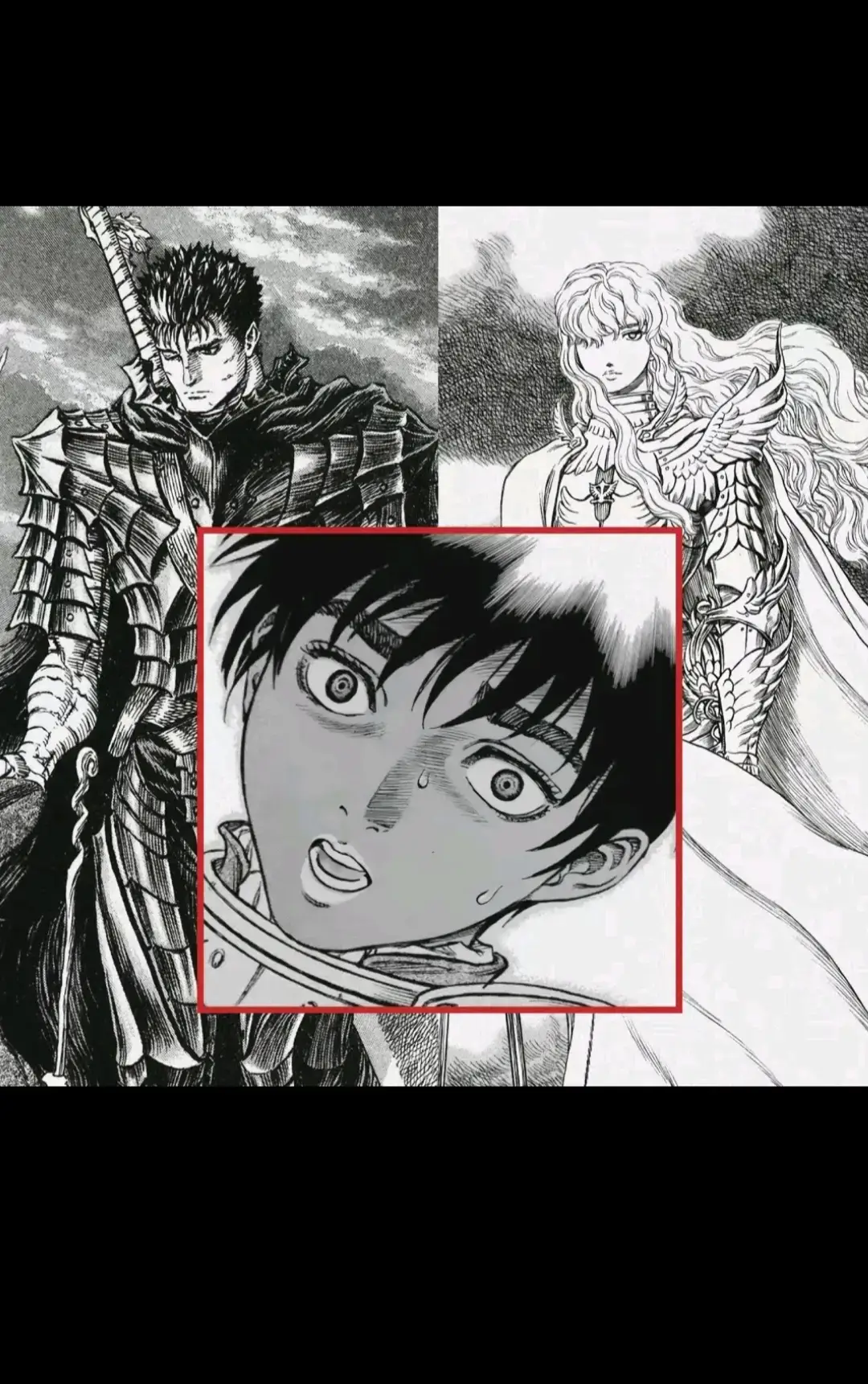 [ same event, different time ] #berserk #berserkedit #berserkmanga #berserkmangaedit #guts #griffith #casca #bandofthehawk #blackswordsman #eclipse #sacrifice #goldenage #darkage #anime #manga #ベルセルク #dnsgrn