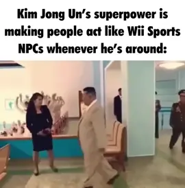 He got the whole country going 🙌🙌🙌 #northkorea #korea #kimjongun #wii #wiisports #nintendo #gaming #GamingOnTikTok #gamingmemes #tiktokgaming #meme #memes #funny wii sports 