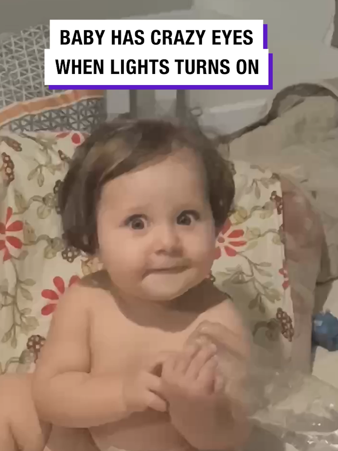 Babies are always so unintentionally funny 🤣👀 (🎥: ViralHog) #funnybabiesoftiktok #trendingvideo