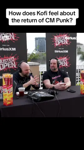 Kofi Kingston talks Punk while at the #RoyalRumble 