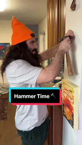 How I use a hammer but I also usually just ask my wife since she is faster 🔨⚒️🛠️🖼️