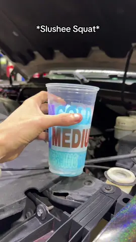 Best way to clean up from truck slushee #trucks #squattedtrucks #carolinatrucks #chevy 
