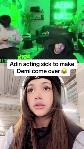 Adin acting sick to make Demi come over #adinross #adinrossclips #demisux #fyp #viral 