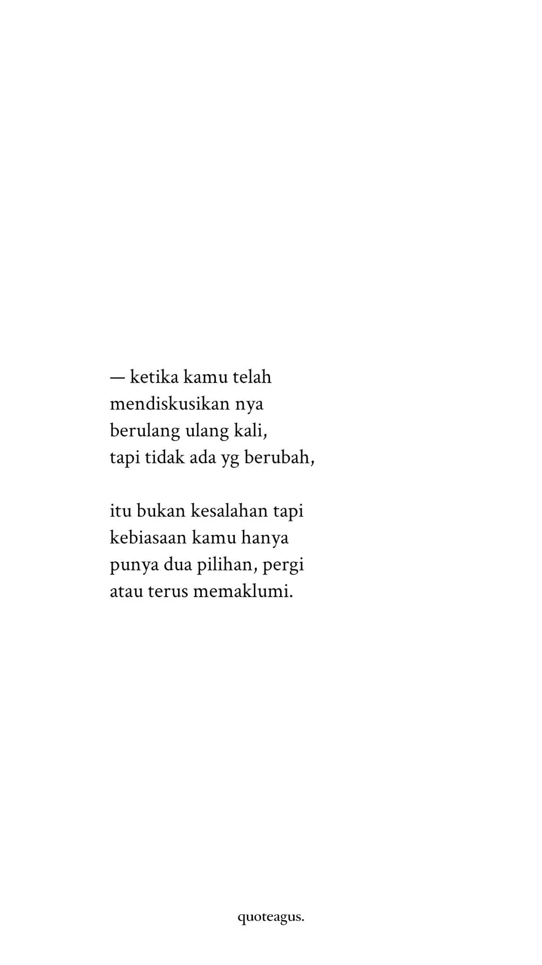 #quoteagus 