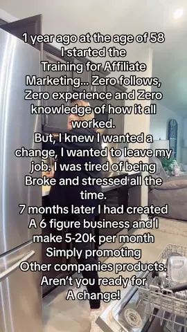 What are you waiting for? You could start the training today and in as little as two weeks you could be up running and making your first commissions! Click 🔗 in bio for free beginners guide