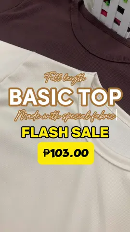 FULL LENGTH BASIC TOP |  This knitted top is perfect for layering or wearing on its own. This full sleeve design makes it a great option for cooler weather.This top will quickly become one of your favorites in your collection of women’s top. Just click the yellow basket to order 🫶 #basictop #knittedtop #fulllength #flashsale 