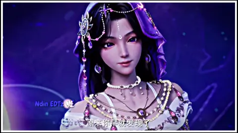Tuan Putri Ini Amatlah Wangyy🤧💜 #ms_donghua #donghua #throneofseal #longhaochen #yueye 