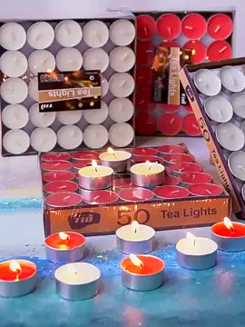 50pcs White Tea Lights Candle without Smoke and Aroma #teacandle #teacandles #candle #candles #lightcandles #lightcandle #freshener #ornaments #decor #decoration #smallcandle #smallcandles #whitecandle #whitecandles #whiteteacandle 