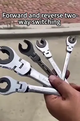 Tubing open-end ratchet wrench, Effortless Quick Ratchet Wrench for Small Spaces.#linewrench #wrench #ratchet #tools #tool #wrenchtok #mechanic #wrenching
