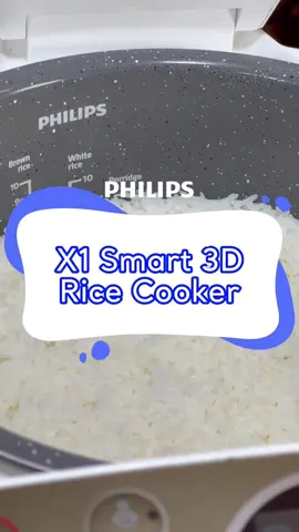 Achieve perfect grain with Philips X1 Smart 3D Rice Cooker! #PhilipsHomeLivingPH #Appliances #homeappliances #tiktokfindsph #tiktokhomeshopping 
