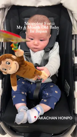 Spend The Day Shopping With Us! Picked up some new clothes, books, and toys for Baby Jamie today because he’s officially outgrown all his 0-3mo clothes 🥺😇 When did he get so big!?!?  #firsttimemom #4monthsold #lifeinjapan #singlemom #babytok #weekendvlog 