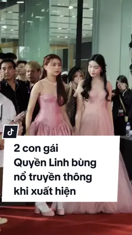 Hai con gái MC Quyền Linh: Lọ Lem và Hạt Dẻ quá xinh đẹp trên thảm đỏ We Choice Awards 2023 #quyenlinh #lolem #hatde #mcquyenlinh #wechoiceawards2023 #thanhthoiluottet #tiktokgiaitri #thamtushowbiz 