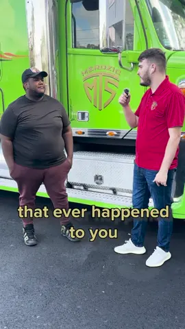 Being a truck driver comes with a lot of crazy stories! 😳🚛  #Truckdriver #Trucker #Trucking #semitruck 