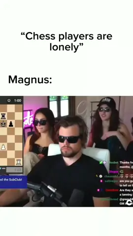 magnus😎#magnuscarlsen#chess#girls#fypシ#on 