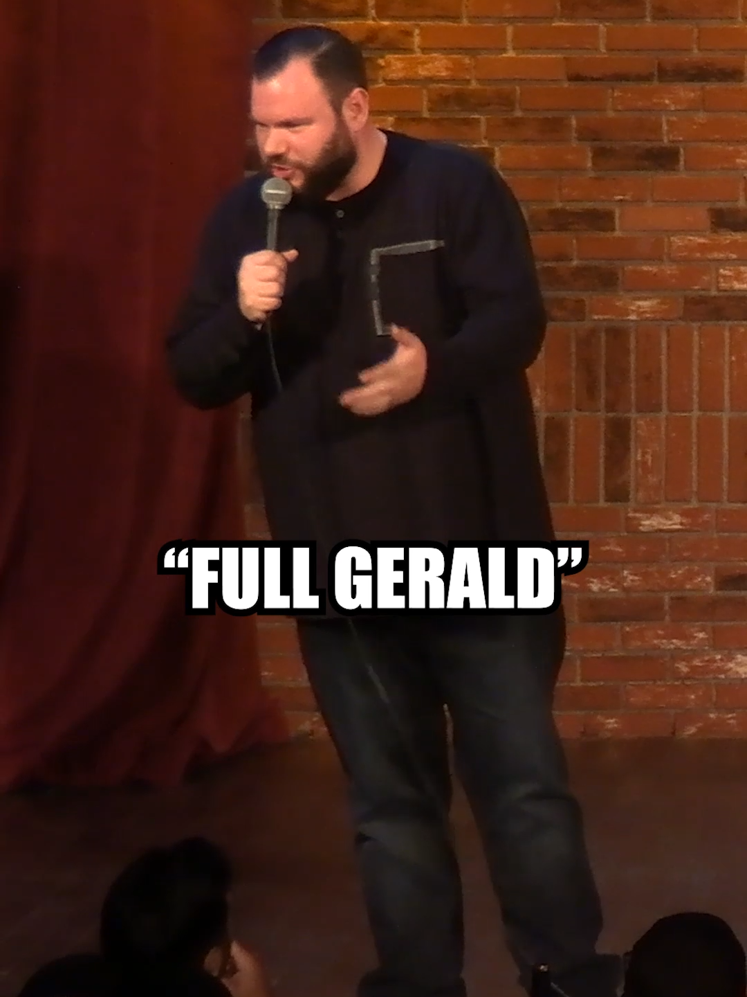 FULL Gerald #crowdwork #standupcomedy #marriagehumor #funny #standup #comedian #jokes #fyp