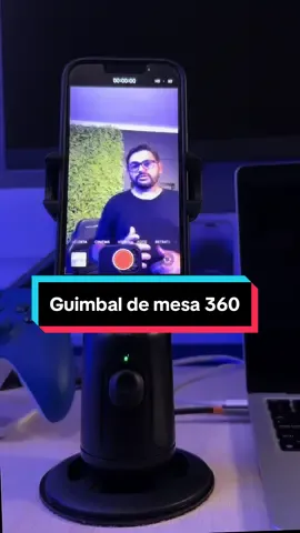 Guimbal de esa com reconhecimento facial que gira em 360 graus! Excelente para gravar videos aonde você precisa de ter mais liberdade com as maos e se sair do quadro da câmera nao ficará sem ninguem! #guimbal #video360 #suporte360 #videos #figma #figmadesign 