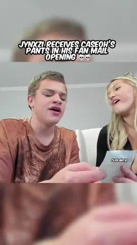 Jynxzi revieves caseohs pants in his fan mail opening 💀 @Jynxzi #jynxzi #jynxziclips #fyp #breckiehill 