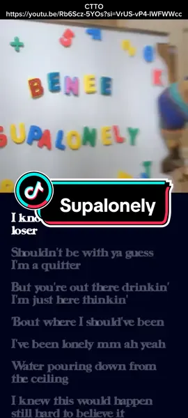 Replying to @sadnesss032 #PrivateLabelTest Supalonely #benee #gusdapperton #supalonely #2020 #songlyrics #fyp 