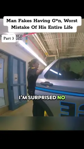 Man Fakes Having G*n, Worst Mistake Of His Entire Life #cops #police #policeofficer #fyp #bodycam #viralvideo #arrested #trending 