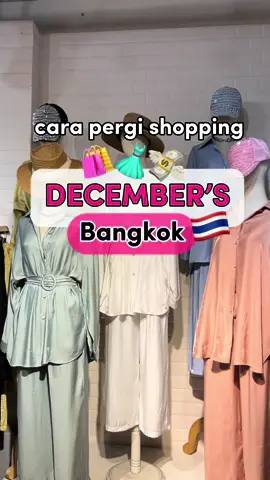 Salah satu rekomendasi tempat shopping di Bangkok, apalagi kalo bukan DECEMBER’S #decemberbangkok #jastipbangkok #pratunammarket 