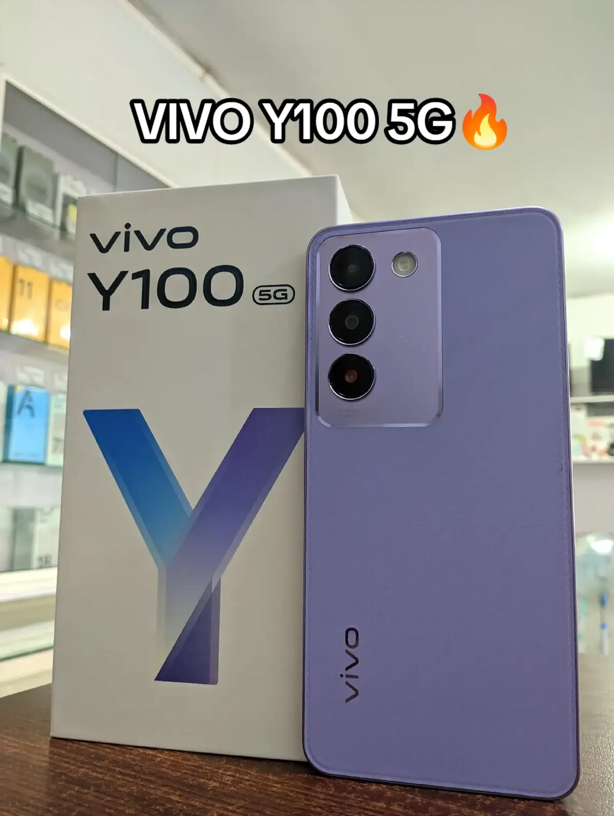 Buruan Pre-Order Vivo Y100 5G, HP dengan Chipset Snapdragon 4 gen 2 pertama di Indonesia, cocok banget buat kamu yg suka gaming🎮, yuk buruan PO ke SBC PLOSO, atau bisa langsung DM👇👇 #vivoy51style #vivoy1005g #vivo #vivoseries #fypシ゚viral #vivounboxing #viraltiktok 